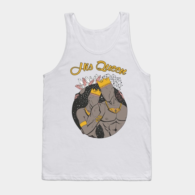 King and Queen Of The Stars - Treasure Brown His Queen Tank Top by kenallouis